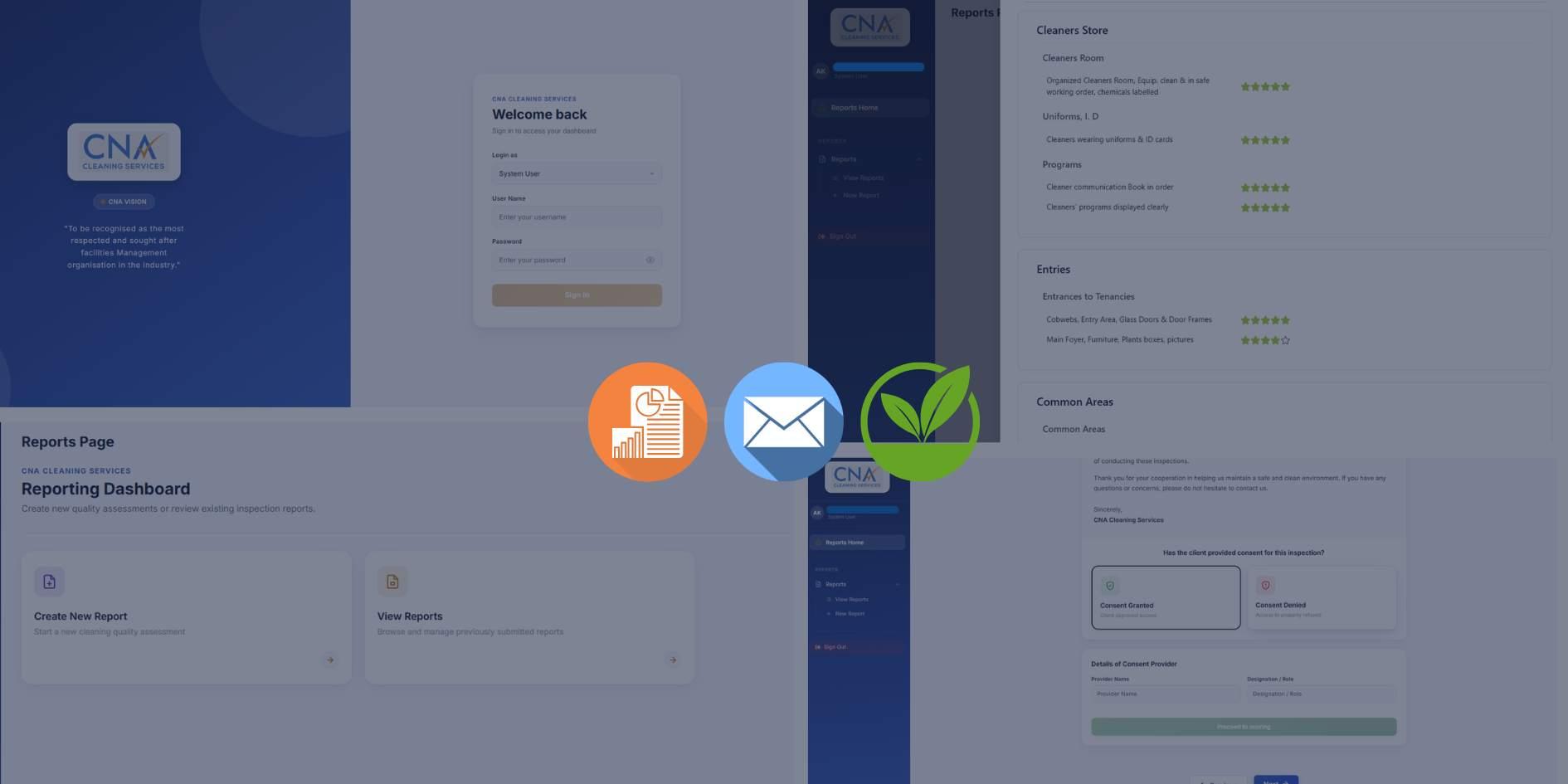 CNA QA+ App Dashboard